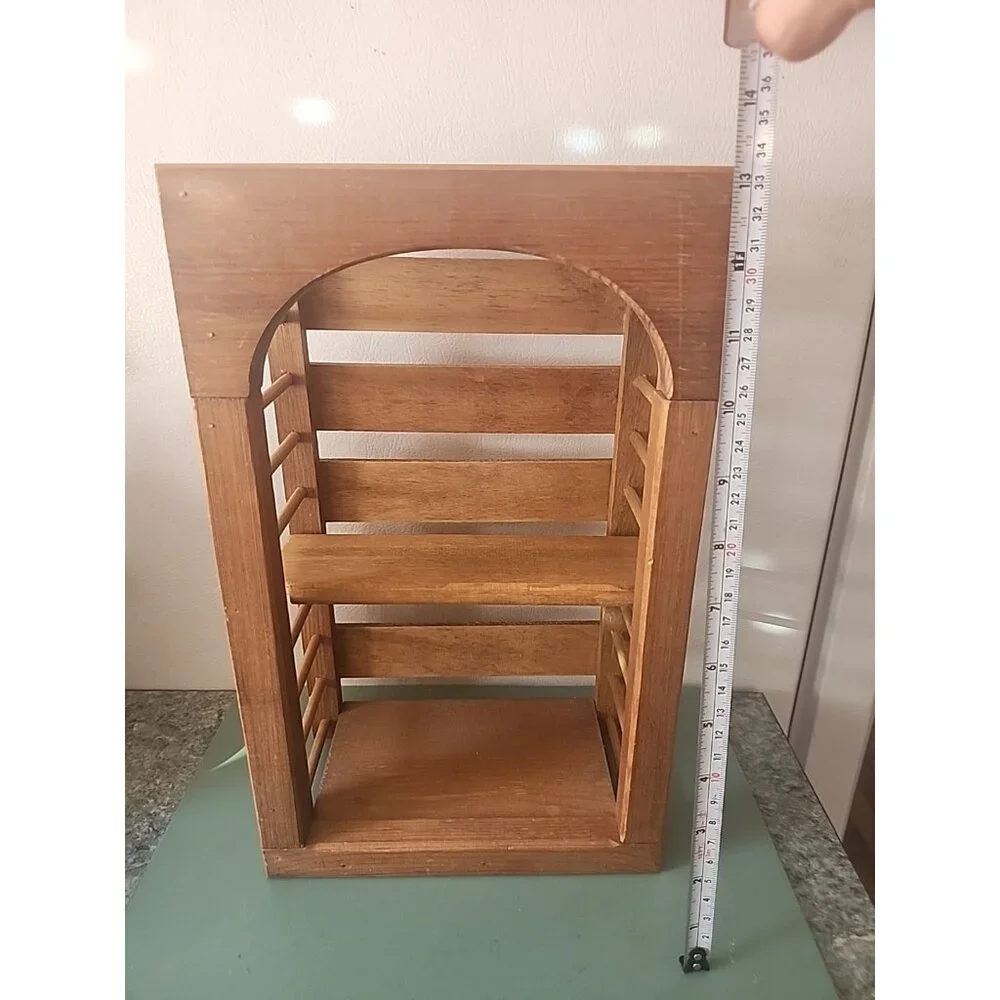 13" Wooden Display Shelf For Craft Shows or Collectibles - Picture 2 of 7